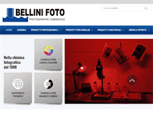 Tablet Screenshot of bellinifoto.org